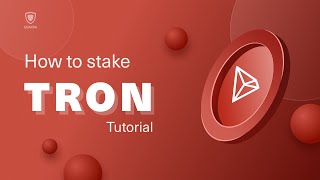 How to stake TRON Guide [upl. by Eyaf]