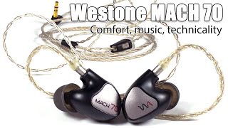 Westone MACH 70 earphones review — built on experience [upl. by Arahd483]