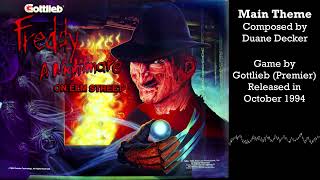 Main Theme  Freddy A Nightmare on Elm Street pinball music [upl. by Alleul]