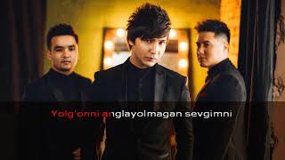 Zohid Ummon amp Nodir  Yuragim kechir Meni Karaoke Lyrics [upl. by Modeste]