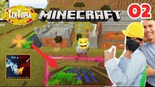 02 ចេះលេងហើយ😂minecraft1122tektopia ice amp fire [upl. by Mcconnell]