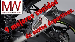 Los 9 mejores sonidos de motos deportivas [upl. by Oglesby885]