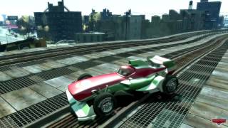 Francesco bernoulli thirteen Jumps Crash test Disney cars by onegamesplus [upl. by Ellennaj563]