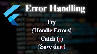 Effective Error Handling in Flutter  TryCatch or Result Type [upl. by Nalced]