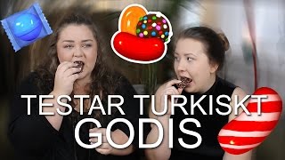 TESTAR TURKISKT GODIS MED FELICIA BERGSTRÖM [upl. by Aerdnaid]