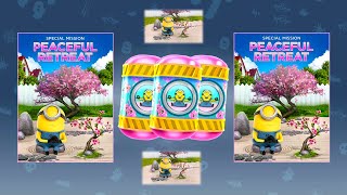 Minion Rush  Special Mission PEACEFUL RETREAT Stage 1 at Minion Park  Episode 01 [upl. by Pantin]