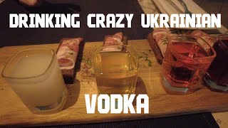 We Drink Insane Ukrainian Vodka In Tallinn [upl. by Adran]