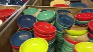 Fiesta® Dinnerware Inside The Factory Outlet West Virginia [upl. by Enyleve]