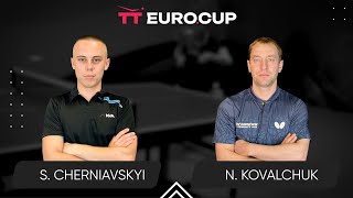 1530 Serhii Cherniavskyi  Nazarii Kovalchuk 28102024 TT EuroCup Ukraine Star TABLE 4 [upl. by Eruot604]