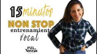 ENTRENA SIN PARAR 15 minutos a pura vocalización [upl. by Vieva363]