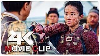 Mulan Training Fight Scene  Lower Your Sword  MULAN NEW 2020 Movie CLIP 4K [upl. by Eicyak362]