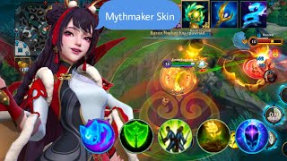 Mythmaker is beautiful Skin  Seraphine Gameplay S13 [upl. by Meris]