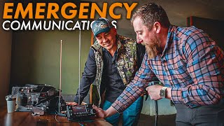 Disaster Preparedness Emergency Communications for Your Home HamRadioCrashCourse [upl. by Lledner572]