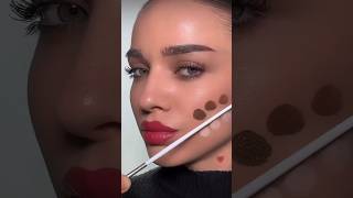 Contoure face technique very easy and beautiful ❤️ [upl. by Yenaled]