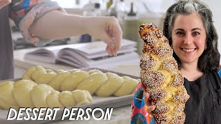 Claire Saffitz Makes Challah Bread  Dessert Person [upl. by Manus]