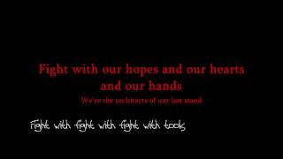 Flobots  Fight With Tools  Lyrics HQ [upl. by Adnorahs40]