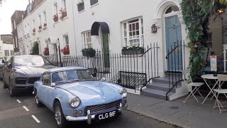 Hidden Charming Lane Homes of Belgravia  London Architecture [upl. by Aicirtal]