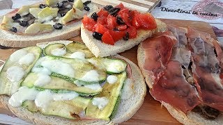 Tris di bruschette per lestate  Divertirsi in cucina [upl. by Magdaia606]