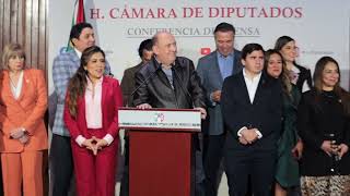 20241030 Conferencia de Prensa para exigir al Gobierno Federal mantener operativos de seguridad [upl. by Ahsinahs]