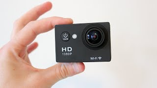 1080P HD ACTION CAMERA UNDER 70  Anart SSC09 Action Camera Unboxing [upl. by Tamma379]