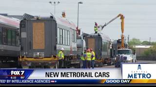 March 23 2017 CAP METRO New Rail cars 630 LIVE [upl. by Gaelan268]