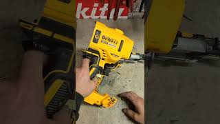 Fixing Power Tools DEWALT nailer motor jammed with a broken nail fix repair asmr dewalt [upl. by Neelhsa]