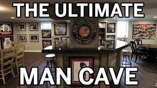 Sports Memorabilia Basement Will Blow Your Mind [upl. by Clippard]