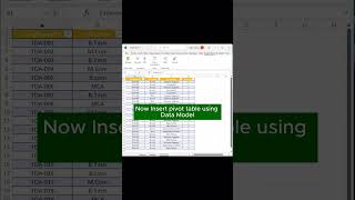 Learn Exciting Power Pivot in just 60 sec powerpivot advancedexcel pivottables [upl. by Dasha119]