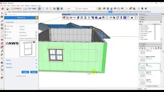 Webinar QampA 2 Detailed pitched roof amp custom materialwall creation [upl. by Anasxor200]