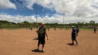 Wednesday Senior Softball games at the Patsy Mink Central Oahu Regional Park [upl. by Gardas885]