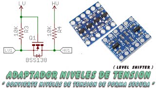 Convierte niveles de tensión de forma segura  Level Shifter [upl. by Lilith]