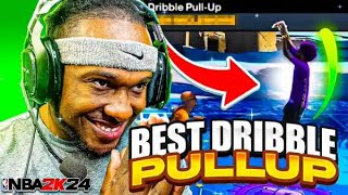 BEST DRIBBLE PULL UP in NBA 2K24 SEASON 2 AFTER PATCH [upl. by Bess]