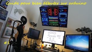 1 Guide pour bien débuter sur arduino  Led RGB amp Bouton [upl. by Grassi983]