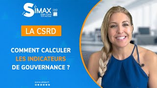 CSRD  Comment calculer les indicateurs de gouvernance de la CSRD [upl. by Awuhsoj]