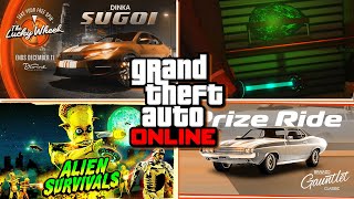 LES NOUVEAUTÉS DE LA SEMAINE  HALLOWEEN SUR GTA ONLINE  HalloweenX2GTARPgta new halloween [upl. by Simmonds]