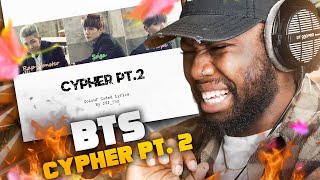 BTS Cypher pt2 Triptych REACTION  REVIEW [upl. by Idok]