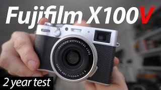 Fujifilm X100V 2 year review  beyond the hype [upl. by Luapnhoj]