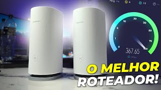 WIFI MUITO mais RÁPIDO O Melhor ROTEADOR CUSTOBENEFÍCIO 2024 WiFi 6  HUAWEI MESH 3 [upl. by Bate]