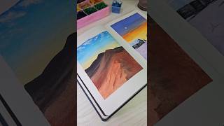 Gouache painting🌵✨️ art artist gouache painting youtubeshorts trendingshorts shorts reels [upl. by Ibocaj]