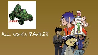 Gorillaz  Gorillaz Self Titled All Songs Ranked Ft Fake Turbo [upl. by Danielson]