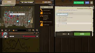 CodeCombat level 16a answer [upl. by Nabla594]