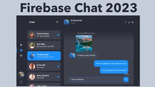 Firebase Realtime Chat  Build and deploy with Firebase NextJS and Chat Engine Best UI 🤩 [upl. by Rolph]