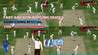 Spin amp Fast Bowling Tricks in Test Match Wcc2  New Tricks amp Tips [upl. by Valaree76]