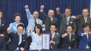 「次世代の党」旗揚げへ 日本維新・石原グループ [upl. by Idolla761]