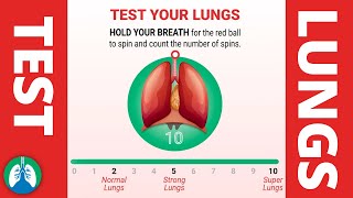 Test Your Lung Capacity  Healthy Lung Test at Home 🫁 [upl. by Platt878]