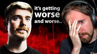 The MrBeast quotTeamquot Is IMPLODING  Asmongold Reacts [upl. by Suh]