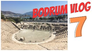 Bodrum VLOG Part 7 Final Part  Antik Tiyatro Maussolleion müzesi  Gezmelere Doyamadık [upl. by Aicilra]