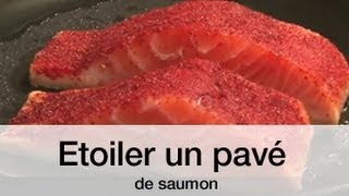 Etoiler un pavé de saumon avec Eric Frechon [upl. by Busey]