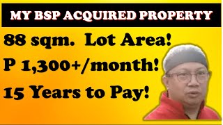 REVEALED MY ACQUIRED HOUSE AND LOT FROM BSP FORECLOSED PROPERTIES 15 YEARS TO PAY [upl. by Barbara]