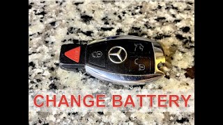 EASY Replace Mercedes Benz Key Fob Battery  Change CR2025 Batteries 3V [upl. by Avlem496]